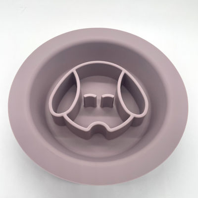 Voltagem não aplicável recipiente de silicone para lamber cães Design interativo de alimentador lento