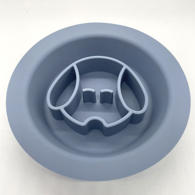 Voltagem não aplicável recipiente de silicone para lamber cães Design interativo de alimentador lento