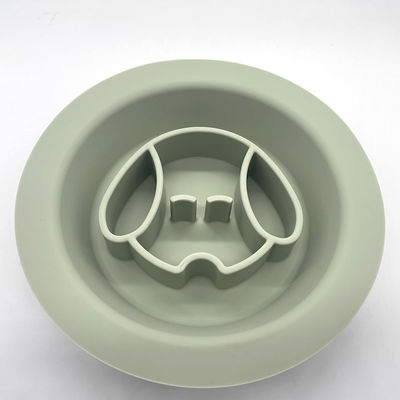 Voltagem não aplicável recipiente de silicone para lamber cães Design interativo de alimentador lento