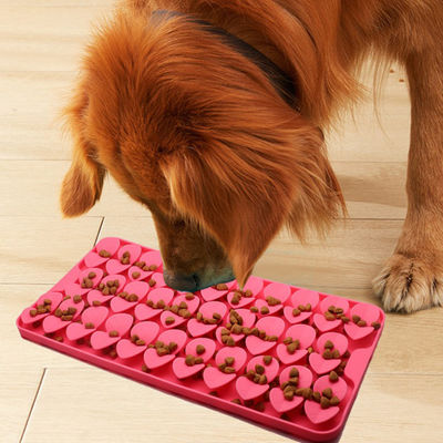 Silicone Slow Feeders Snuffle Mat Primeira amostra para resistência à temperatura livre -40 a 250