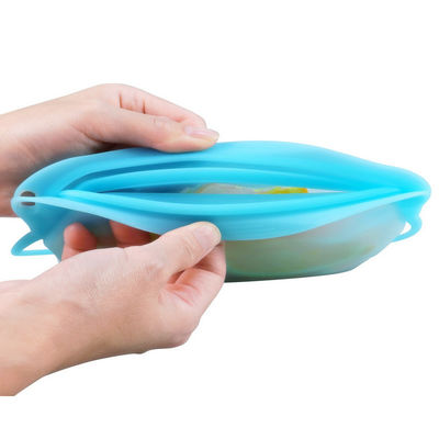 Saco de cozinha de silicone de qualidade alimentar para armazenamento à prova d'água e reutilizável Espessura 1 mm