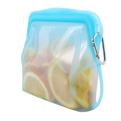 Saco de cozinha de silicone de qualidade alimentar para armazenamento à prova d'água e reutilizável Espessura 1 mm