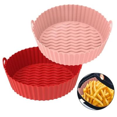 1.96cm*17cm*6.5cm Silicone Air Fryer Liner para cozinhar sustentável e reutilizável