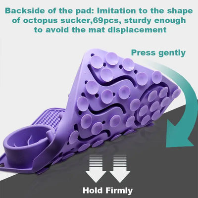 BPA-Free Silicone Pet Food Bowl Mat para Cães Filhotes Resistência à temperatura -40 a 250