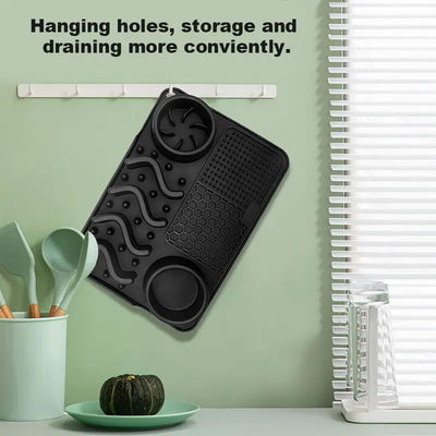 BPA-Free Silicone Pet Food Bowl Mat para Cães Filhotes Resistência à temperatura -40 a 250