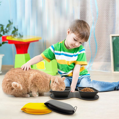 Bolsas de silicone para cães para viagens e acampamentos